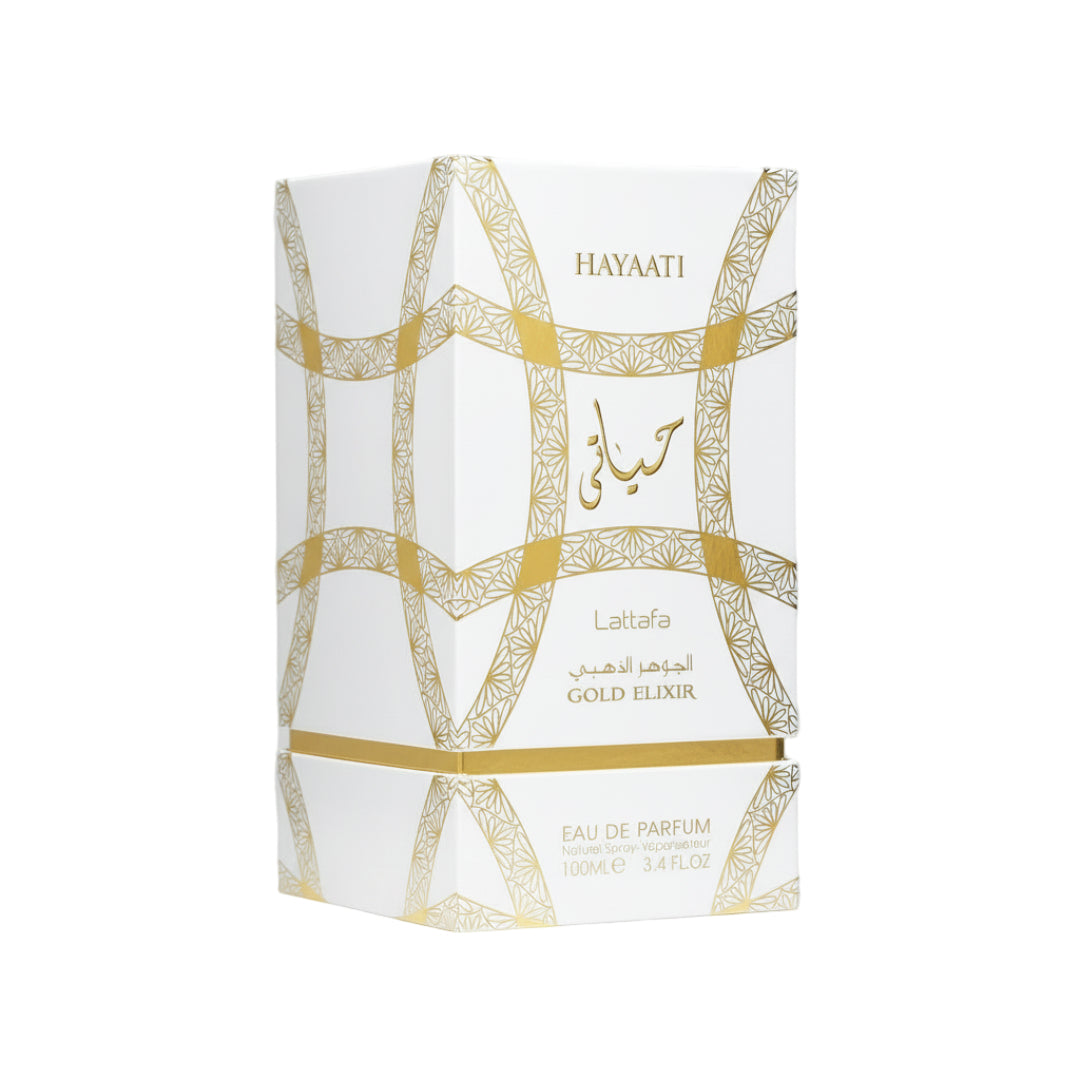 Minyak wangi Hayaati Gold Elixir &ndash; bau sweet fruity warm amber Malaysia