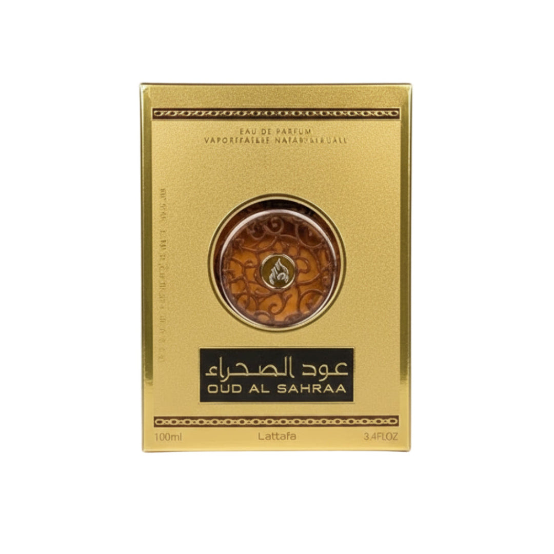 Minyak wangi Oud Al Sahraa by Lattafa &ndash; bau incense, woody resins &amp; agarwood yang mewah Malaysia
