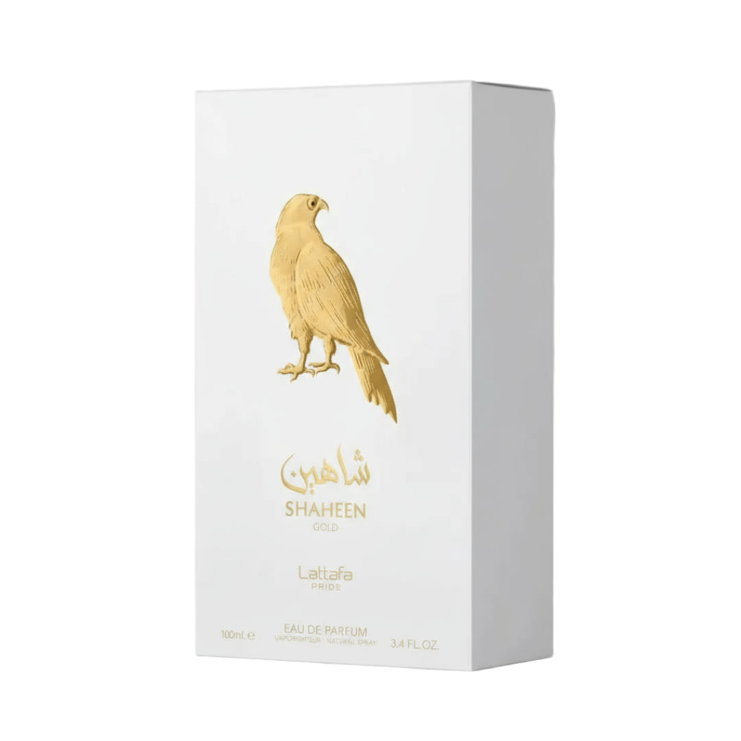 Minyak wangi Shaheen Gold by Lattafa &ndash; bau fig, lavender &amp; tonka bean elegan Malaysia