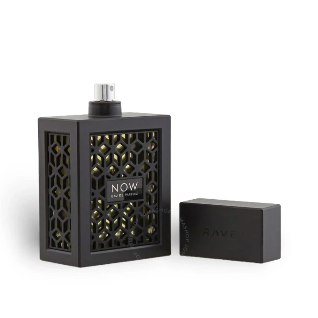 Botol Now Rave Lattafa wangian lelaki bau citrus segar sporty pilihan ramai Malaysia