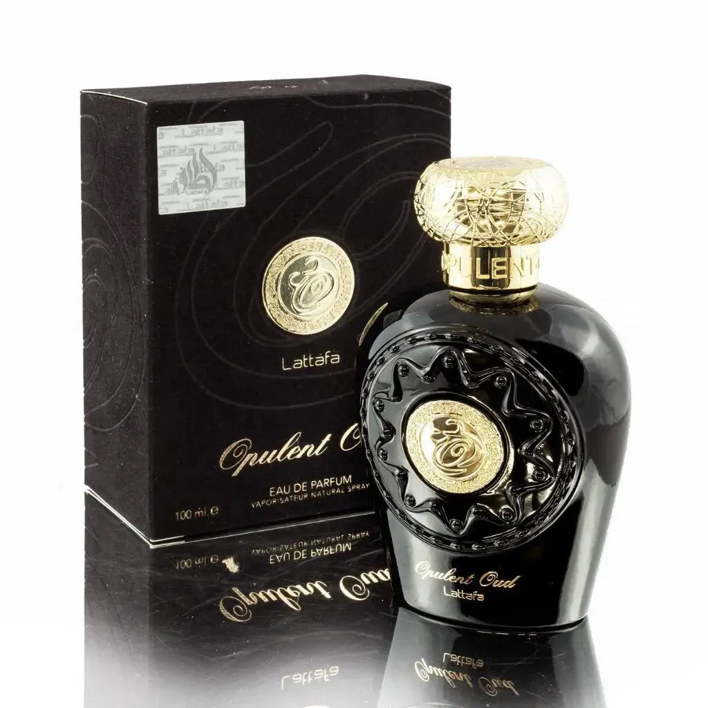 Opulent Oud Black perfume by Lattafa unisex perfume 100 ml EDP