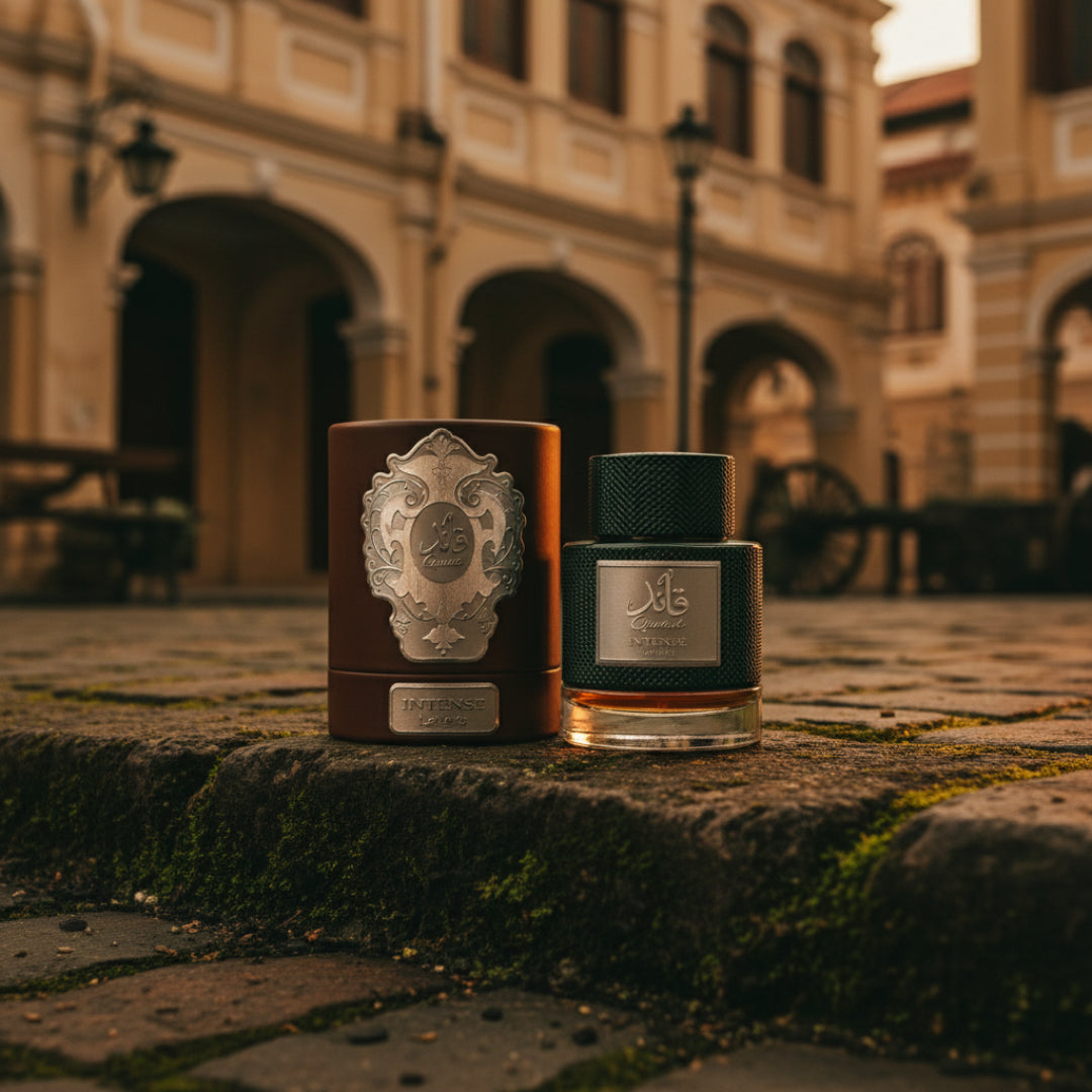 Qaaed Intense di Penang heritage street, tone moody lelaki