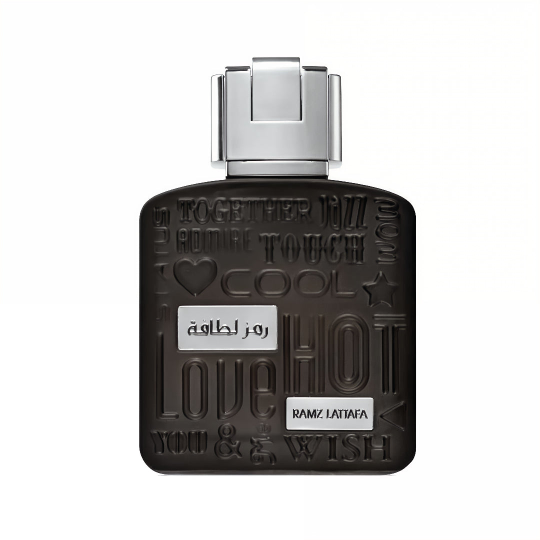 Ramz Silver Lattafa men fragrance woody spicy aromatic long lasting scent Malaysia
