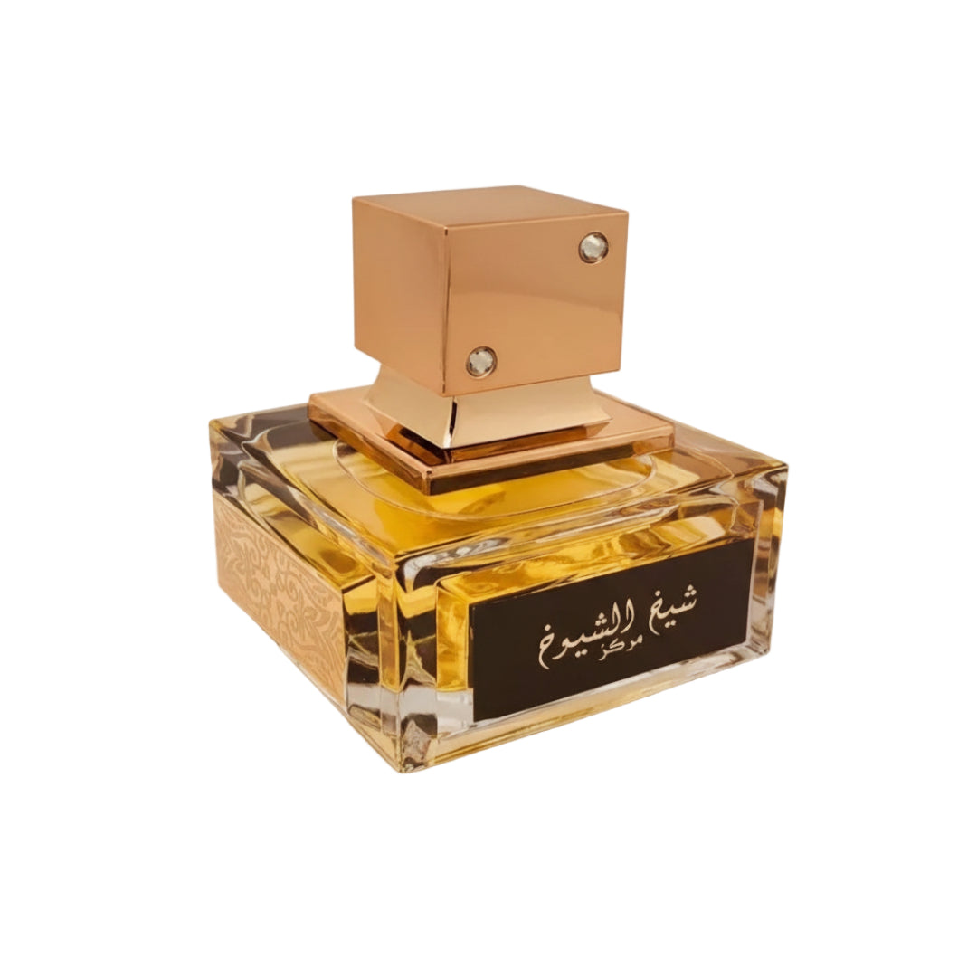 Botol Sheikh Al Shuyukh Concentrated Lattafa wangian lelaki bau smoky woody Arabic pilihan Malaysia