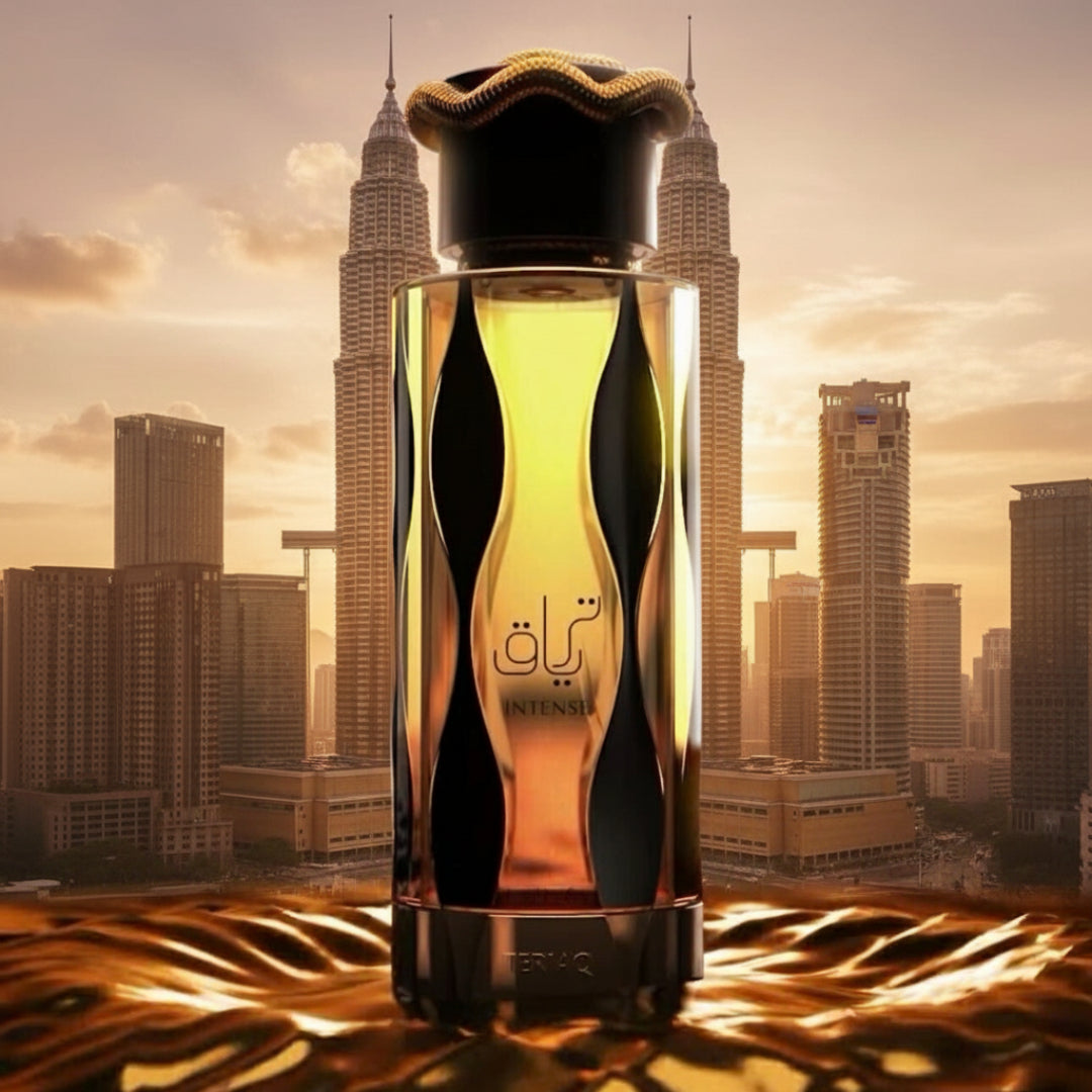 teriaq intense perfume wanita outdoor klcc malaysia