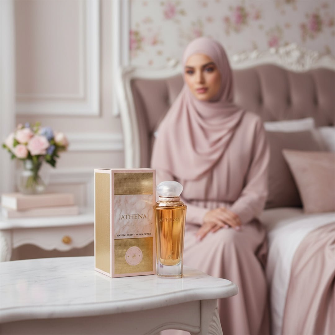 Athena EDP bilik tidur wanita berhijab gaya romantik