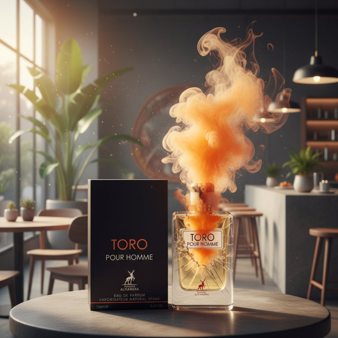 Toro Pour Homme by Maison Alhambra Eau De Parfum Spray Fragrance Tere Scent For Men