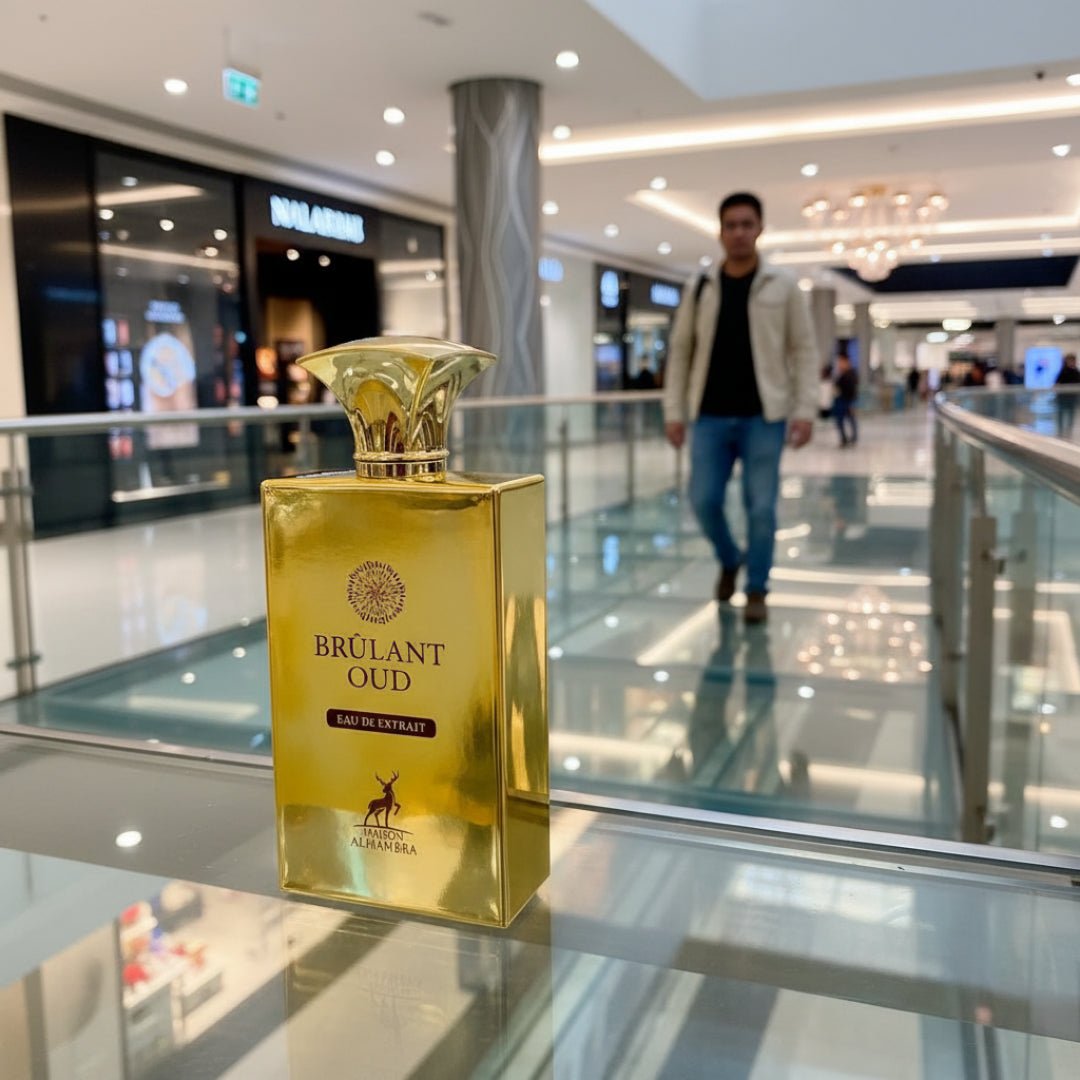 Brulant Oud di NU Sentral jambatan kaca