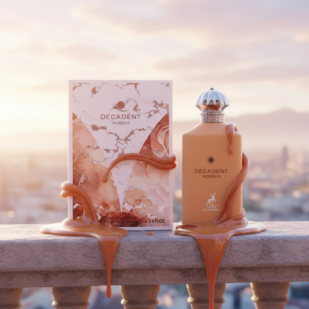 Decadent Wonder Her Maison Alhambra perfume pink caramel sunrise women fragrance Malaysia
