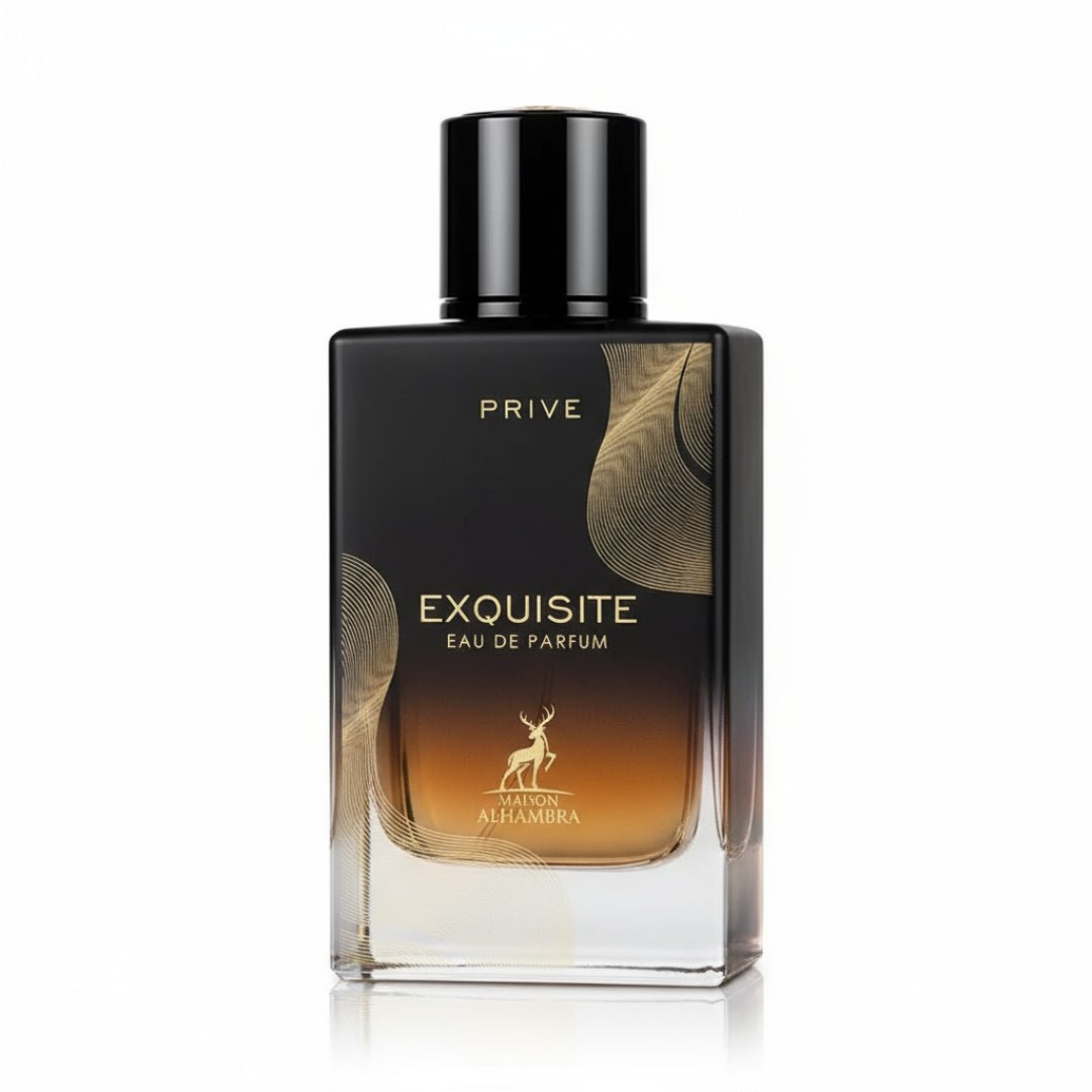 Botol Exquisite Prive Maison Alhambra wangian lelaki bau amber spicy kayu pilihan ramai Malaysia