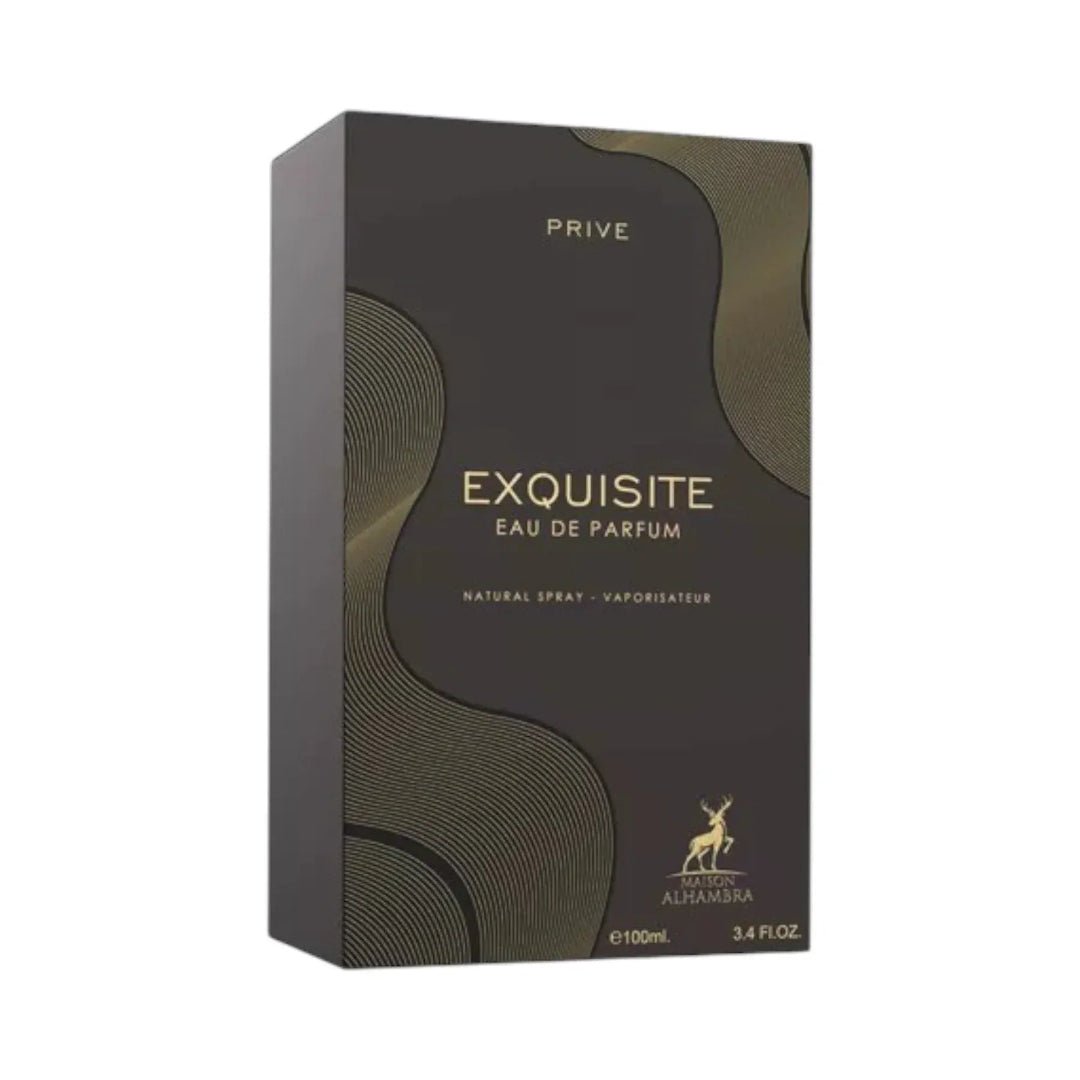 Exquisite Prive Maison Alhambra perfume lelaki tahan lama aroma warm woody sesuai malam Malaysia