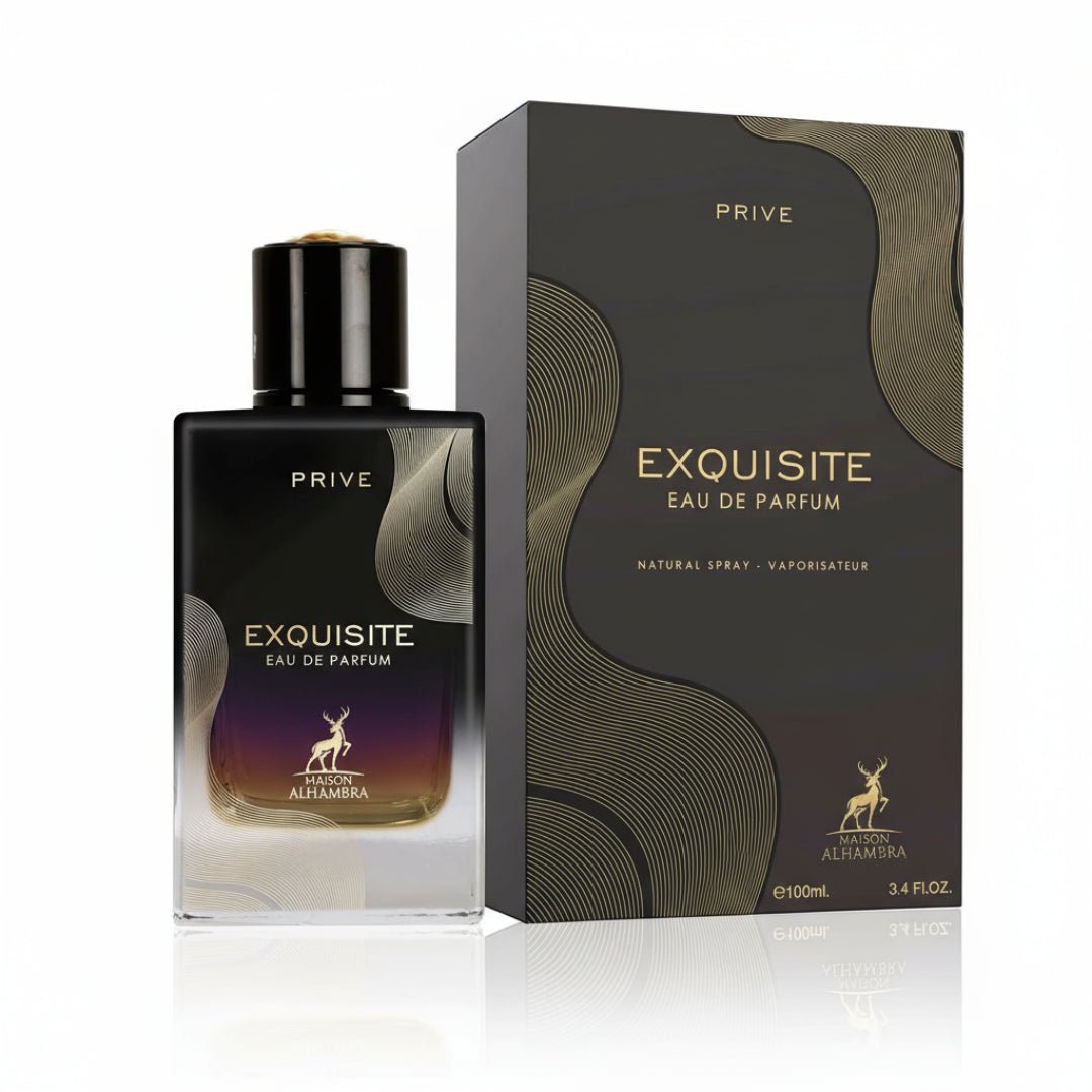 Exquisite Prive Maison Alhambra perfume lelaki woody spicy warm long lasting Malaysia vibe premium