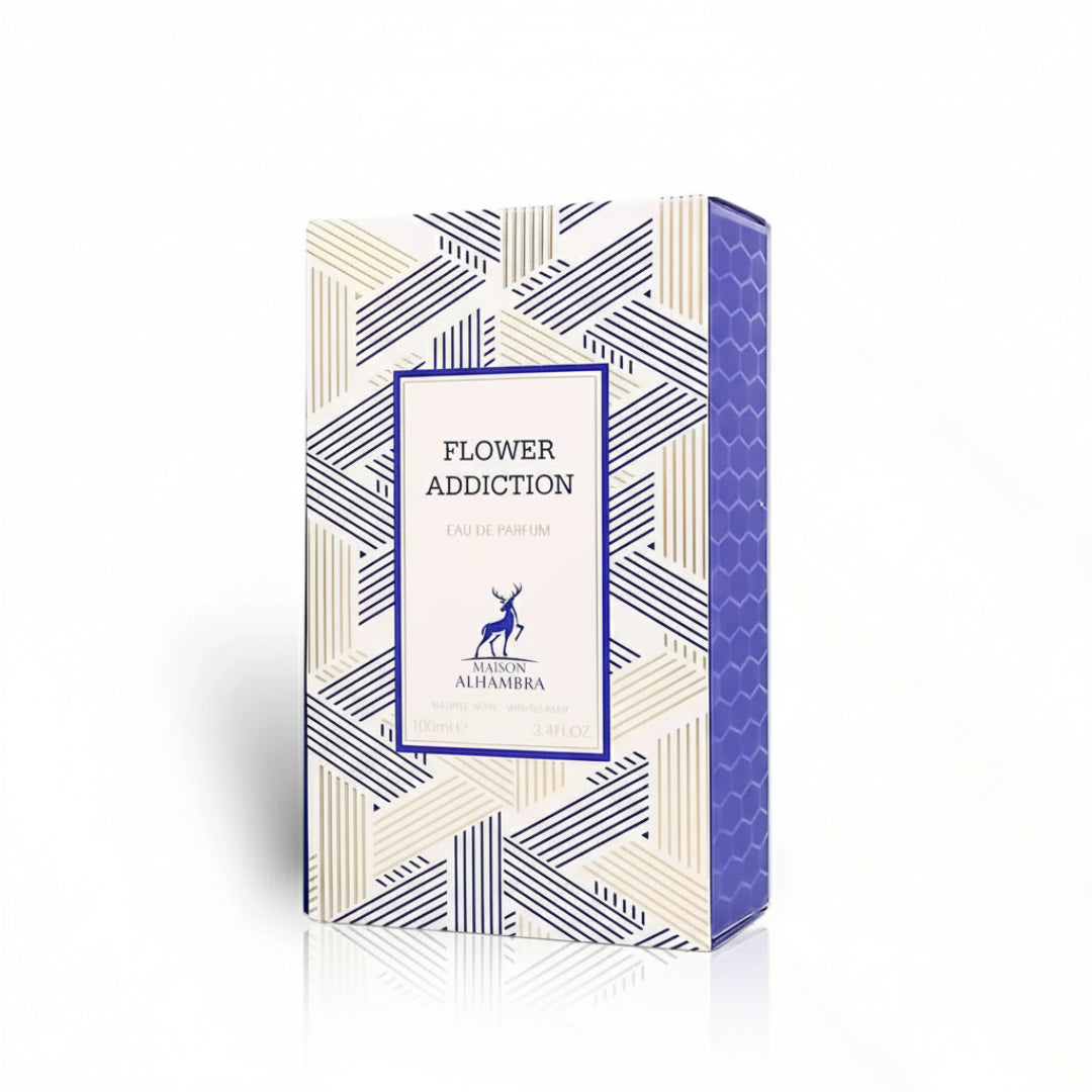 Flower Addiction Alhambra perfume lelaki aroma sweet woody amber sesuai daily wear Malaysia