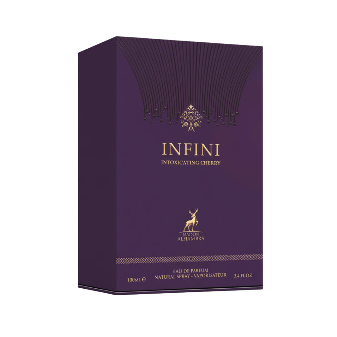 Infini Intoxicating Cherry Alhambra perfume unisex aroma sweet cherry woody sesuai harian Malaysia