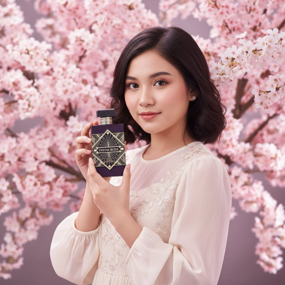 Infini Rose Maison Alhambra perfume Korean vibe blossom unisex Malaysia