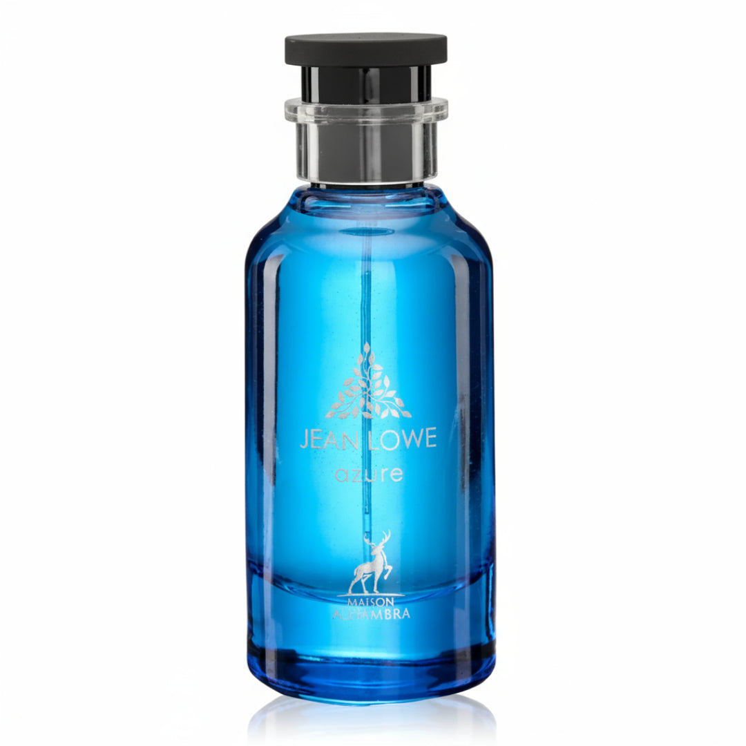 Botol Jean Lowe Azure Maison Alhambra wangian unisex vibe blue fresh pilihan ramai Malaysia