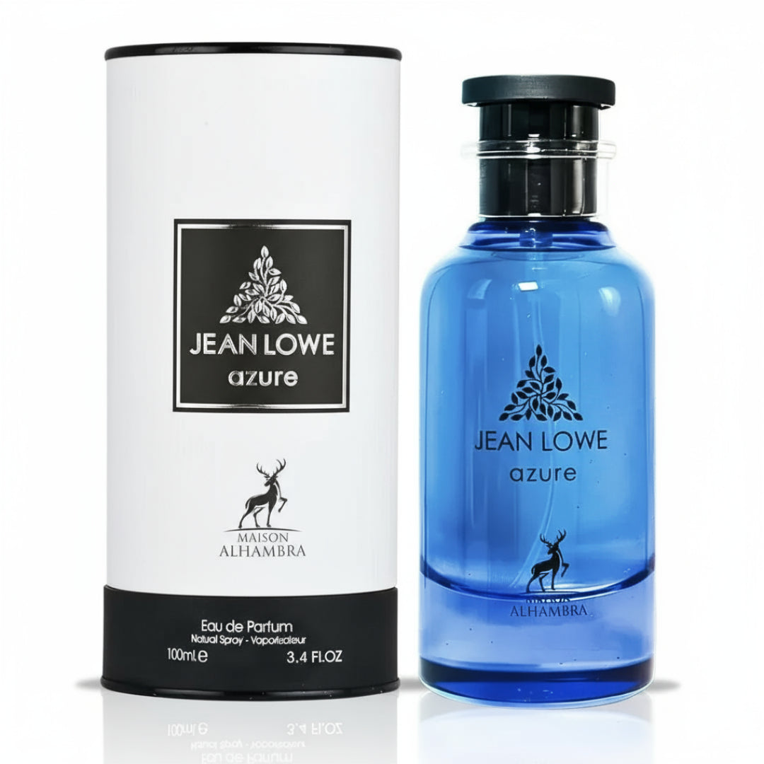 Jean Lowe Azure perfume unisex tahan lama aroma aquatic citrus sesuai daily wear Malaysia
