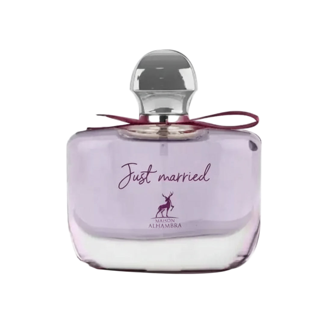 Botol Just Married Maison Alhambra wangian wanita bau floral creamy pilihan ramai Malaysia