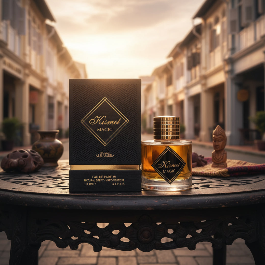 Kismet Magic unisex di jalan warisan Penang, gaya klasik elegan Malaysia