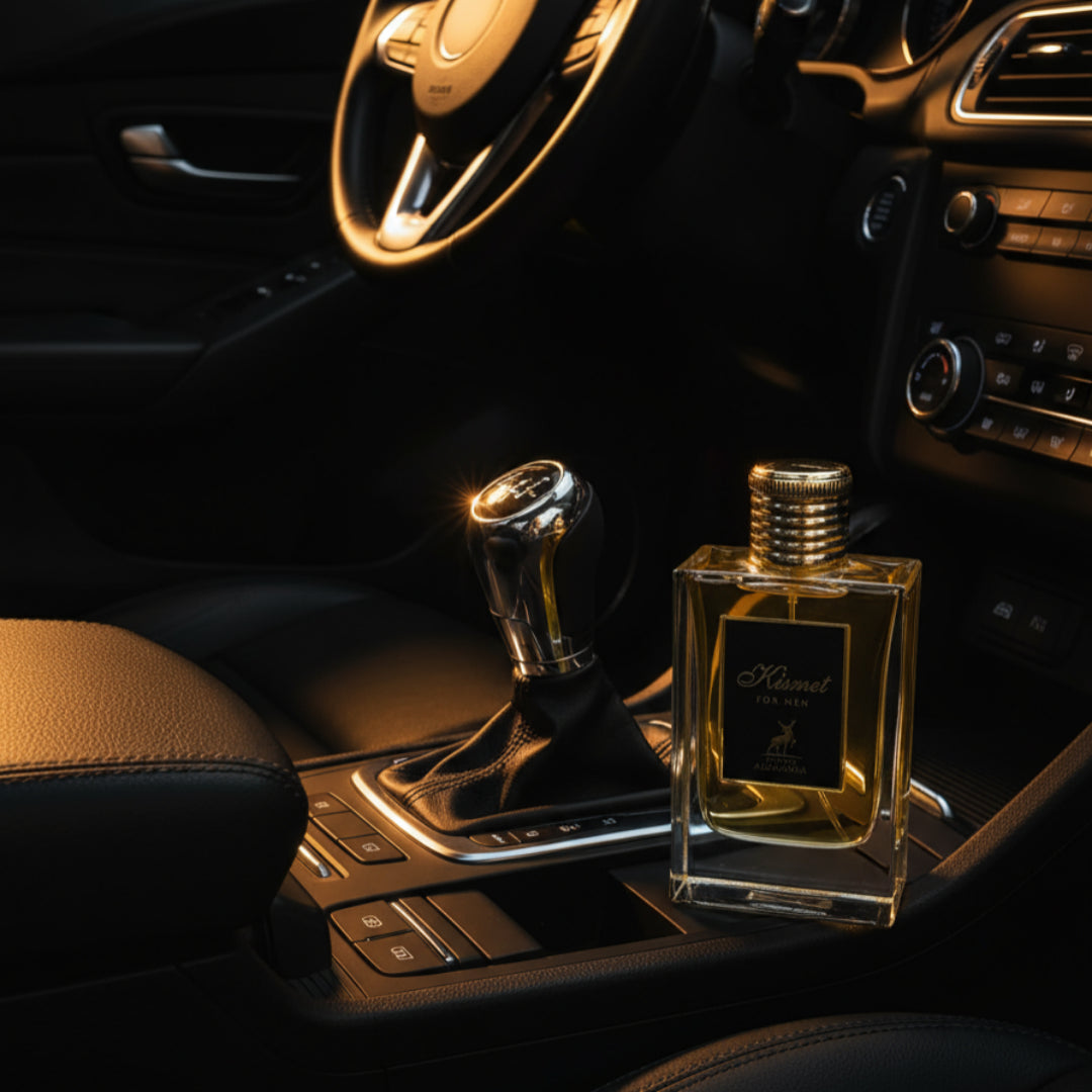 Kismet For Men tepi gear kereta cahaya amber