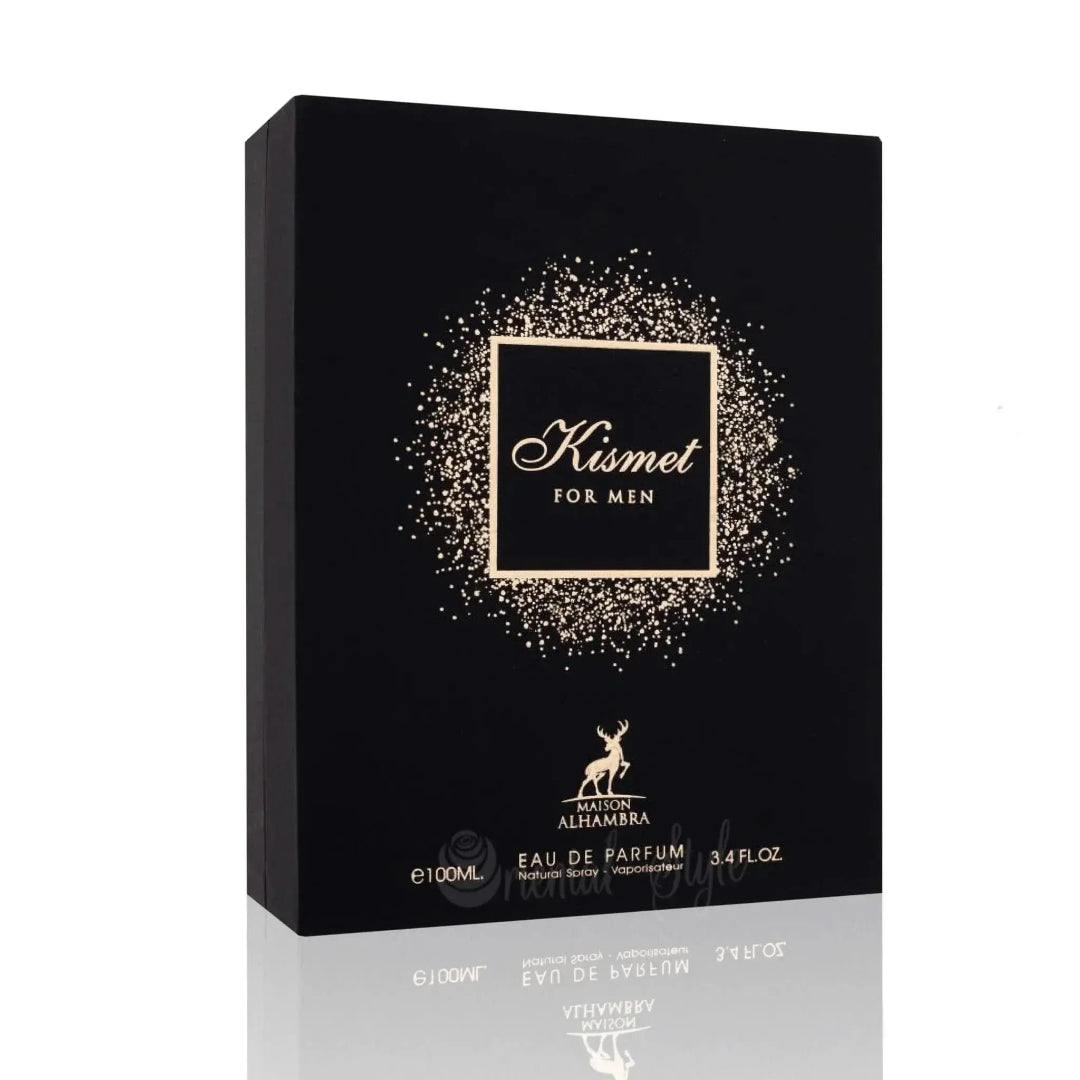 Kismet For Men Maison Alhambra perfume lelaki tahan lama aroma amber spicy sesuai malam Malaysia