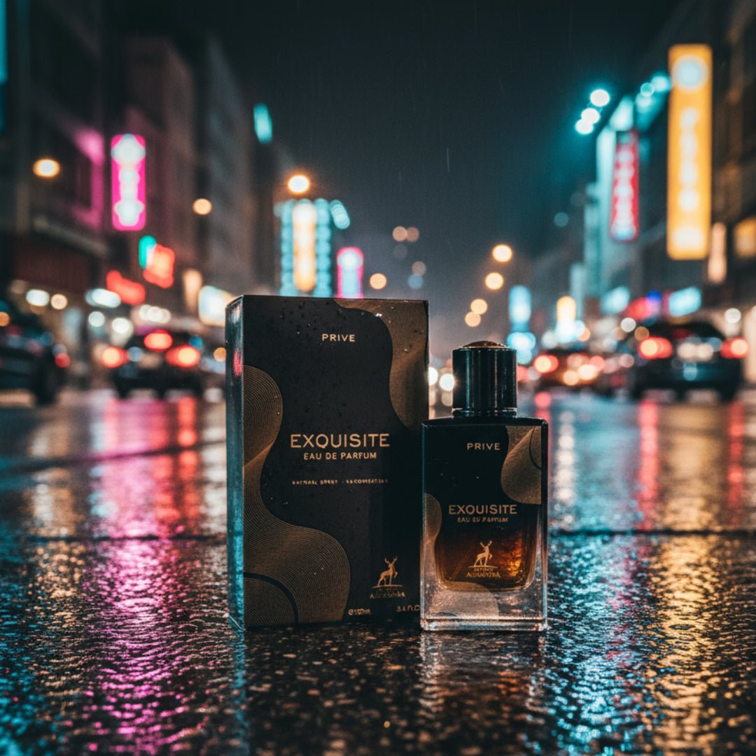 Kotak Exquisite Prive by Maison Alhambra perfume original EDP lelaki vibe niche spicy woody sesuai hadiah