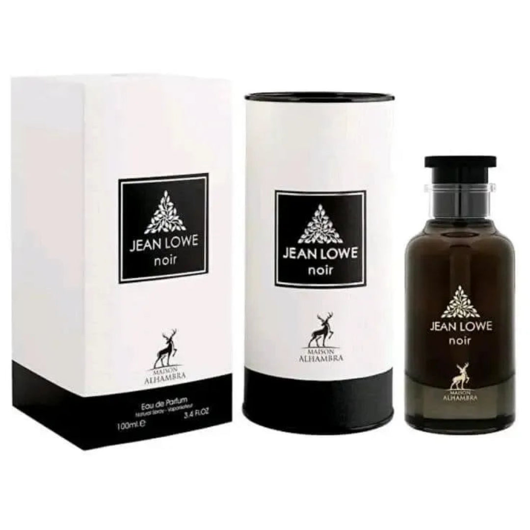 Kotak Jean Lowe Noir by Maison Alhambra perfume original EDP vibe masculine elegant sesuai hadiah boyfriend