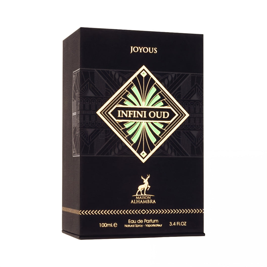 Maison Alhambra Infini Oud Joyous perfume 100ml &ndash; haruman unisex moden &amp; classy Malaysia