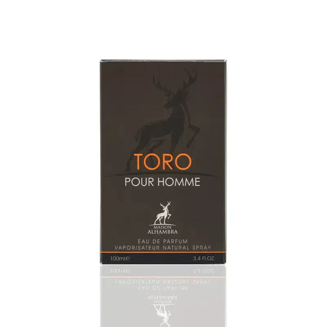 Toro Pour Homme 100ml &ndash; Maison Alhambra Perfume Men (Bold Woody Amber Scent)