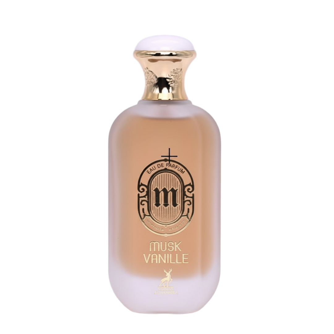 Botol Musk Vanille Alhambra wangian bau vanilla creamy lembut pilihan Malaysia