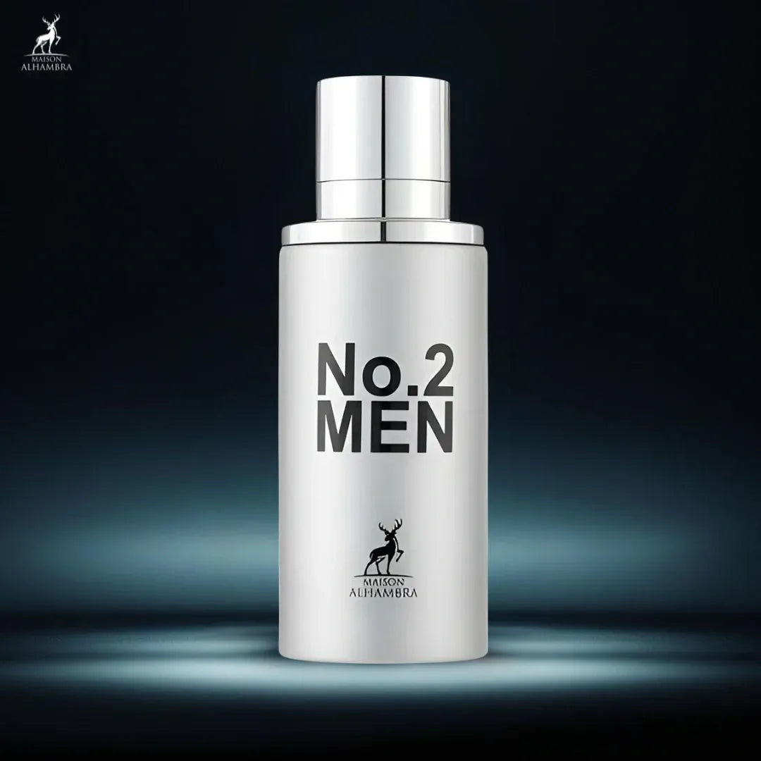 Botol No.2 Men Maison Alhambra minyak wangi lelaki viral Malaysia aroma fresh spicy sesuai kerja