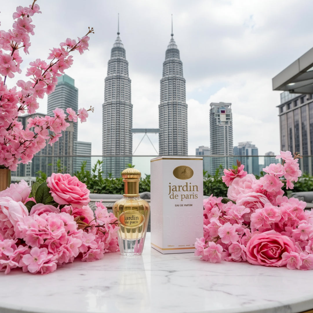 Paris Garden di KLCC dengan bunga pink &ndash; mood elegant Malaysia