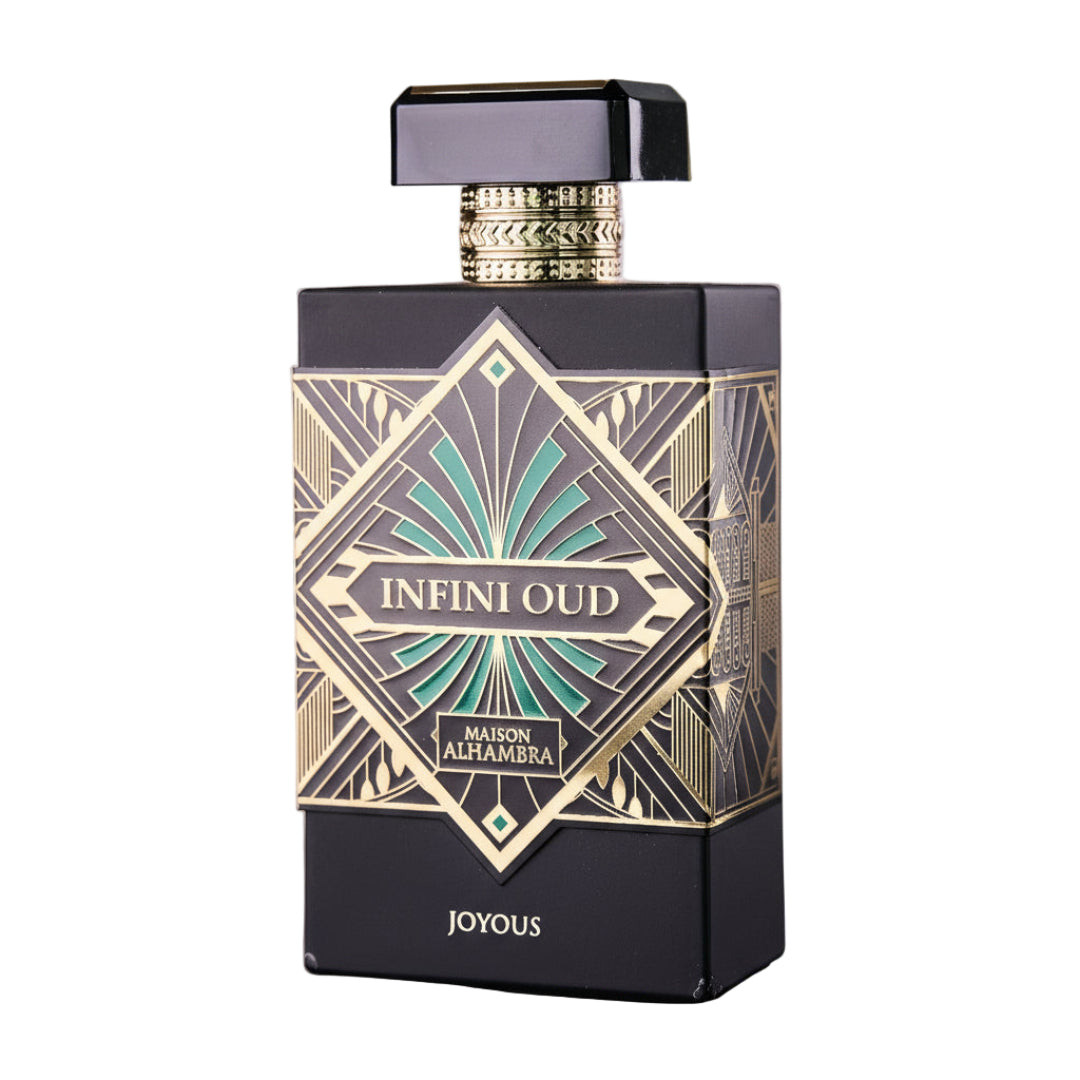 Perfume unisex Infini Oud Joyous Maison Alhambra original Malaysia &ndash; minyak wangi bau oud lembut &amp; elegan