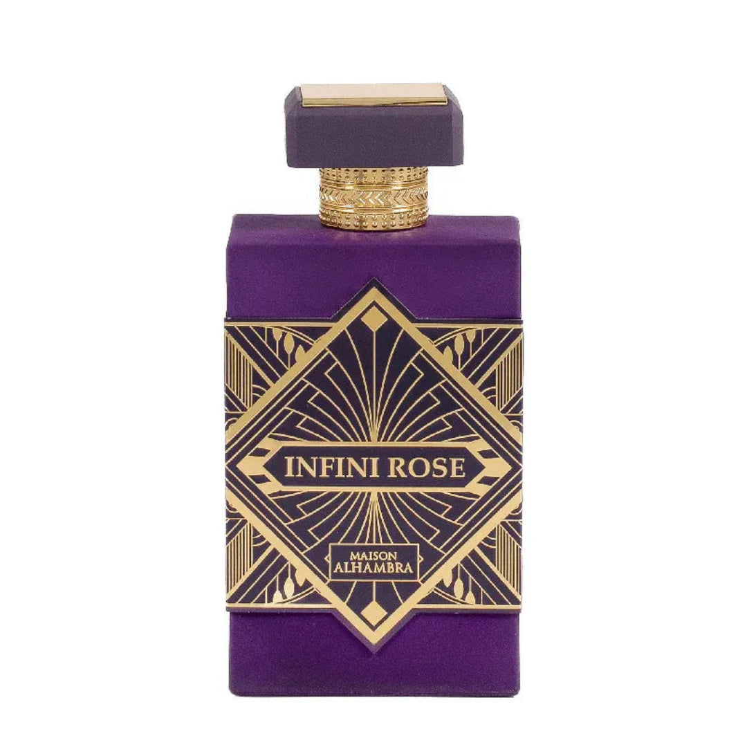 Perfume unisex Infini Rose Maison Alhambra original Malaysia &ndash; minyak wangi rose, oud &amp; amber