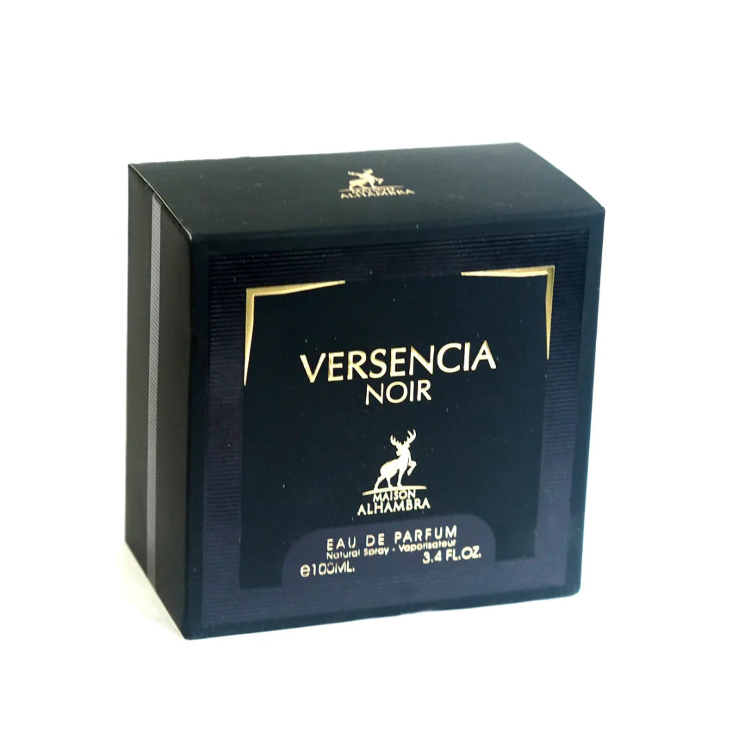 Versencia Noir 100ml box &ndash; Maison Alhambra Perfume for Women (Oriental Floral Elegant Scent)