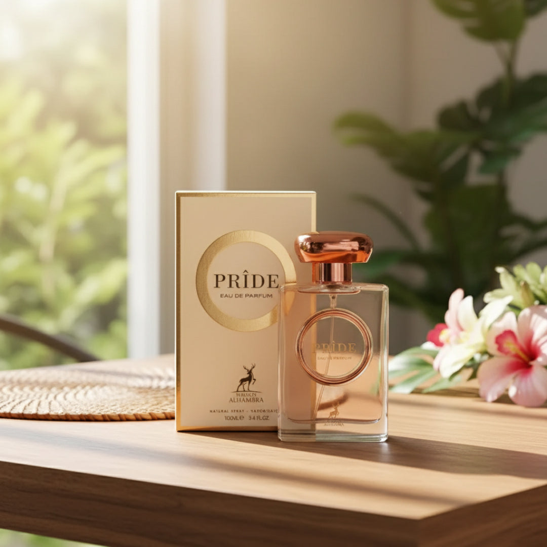 Pride di meja kafe dengan cahaya lembut &ndash; mood feminine calm Malaysia
