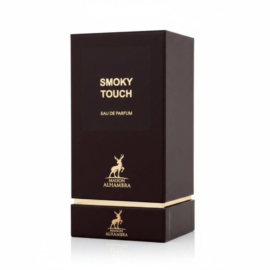 Smoky Touch perfume unisex vibe niche smoky amber sesuai event malam Malaysia