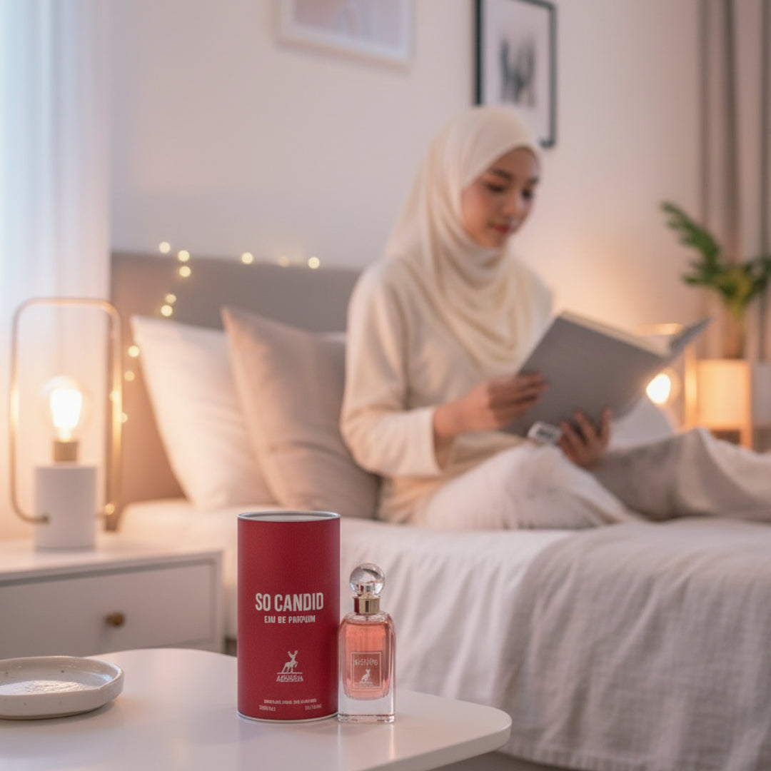 so candid wanita melayu bilik tepi katil lampu lembut