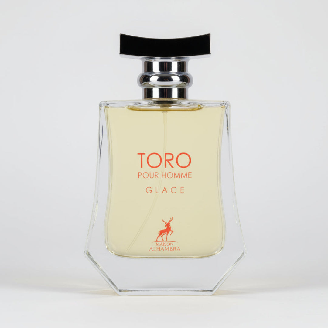Toro Pour Homme Glace 100ml Bottle &ndash; Maison Alhambra Perfume for Men (Fresh Woody Scent)