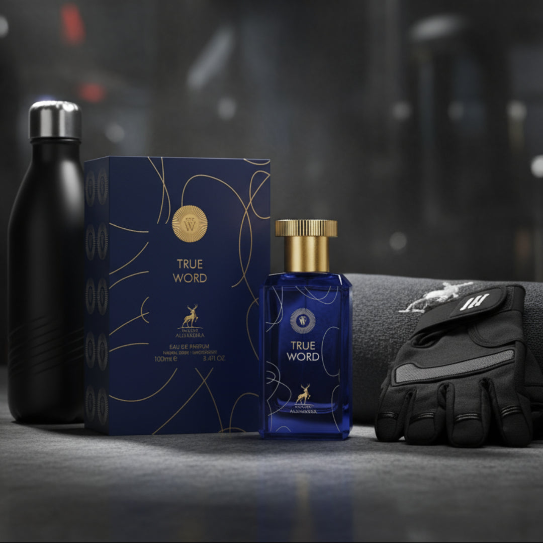 True Word dalam setup gym lelaki