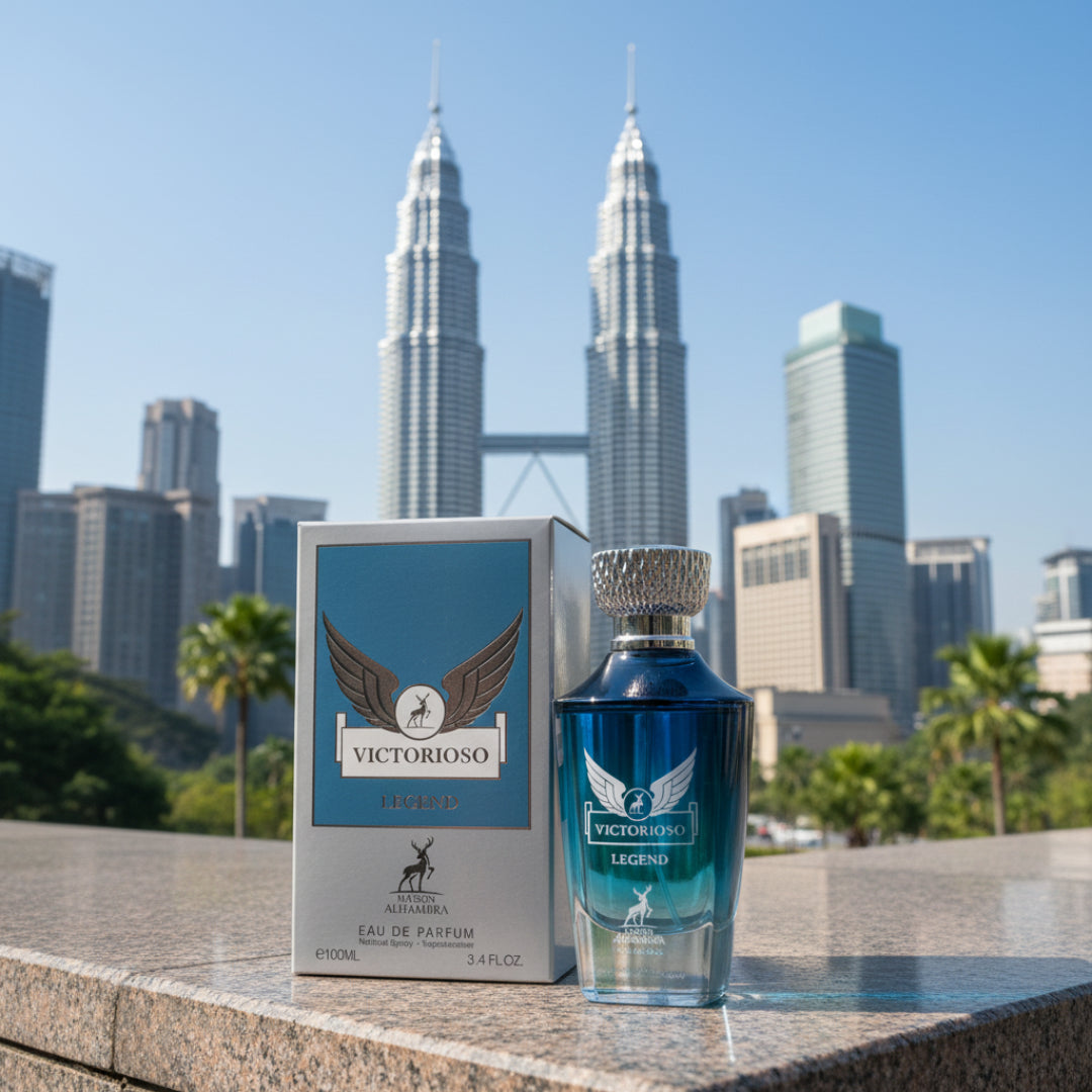 victorioso legend perfume lelaki outdoor klcc malaysia