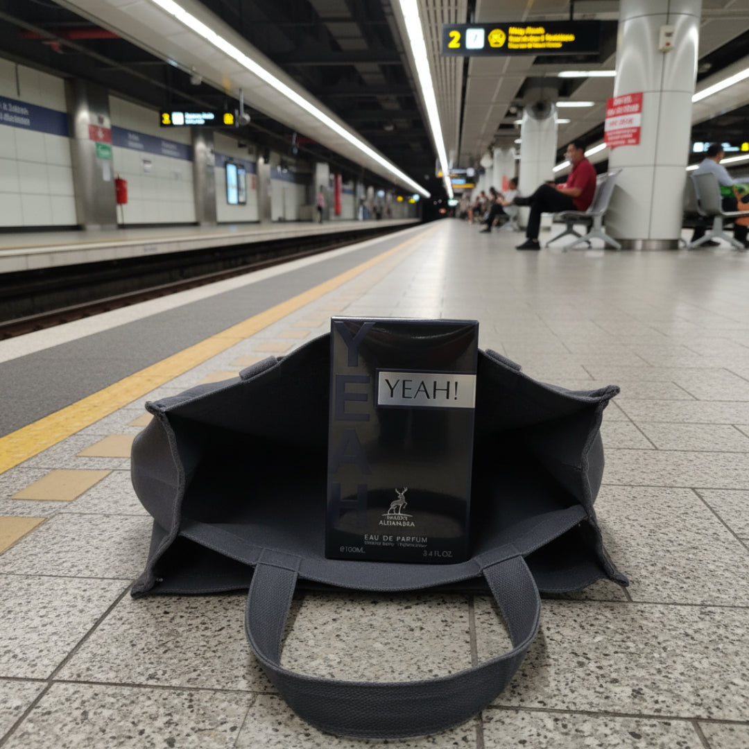 Yeah Maison Alhambra di stesen LRT &ndash; perfume lelaki harian Malaysia