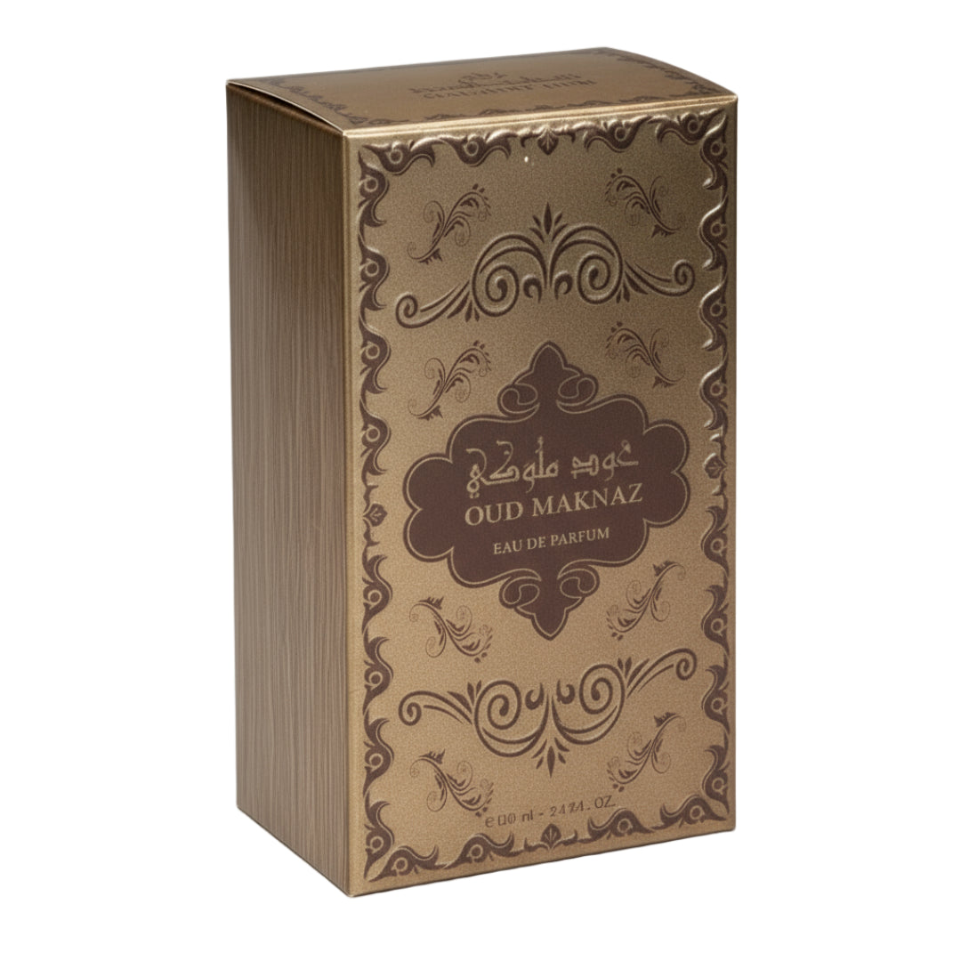 Oud Maluky perfume unisex aroma warm amber woody sesuai event malam Malaysia