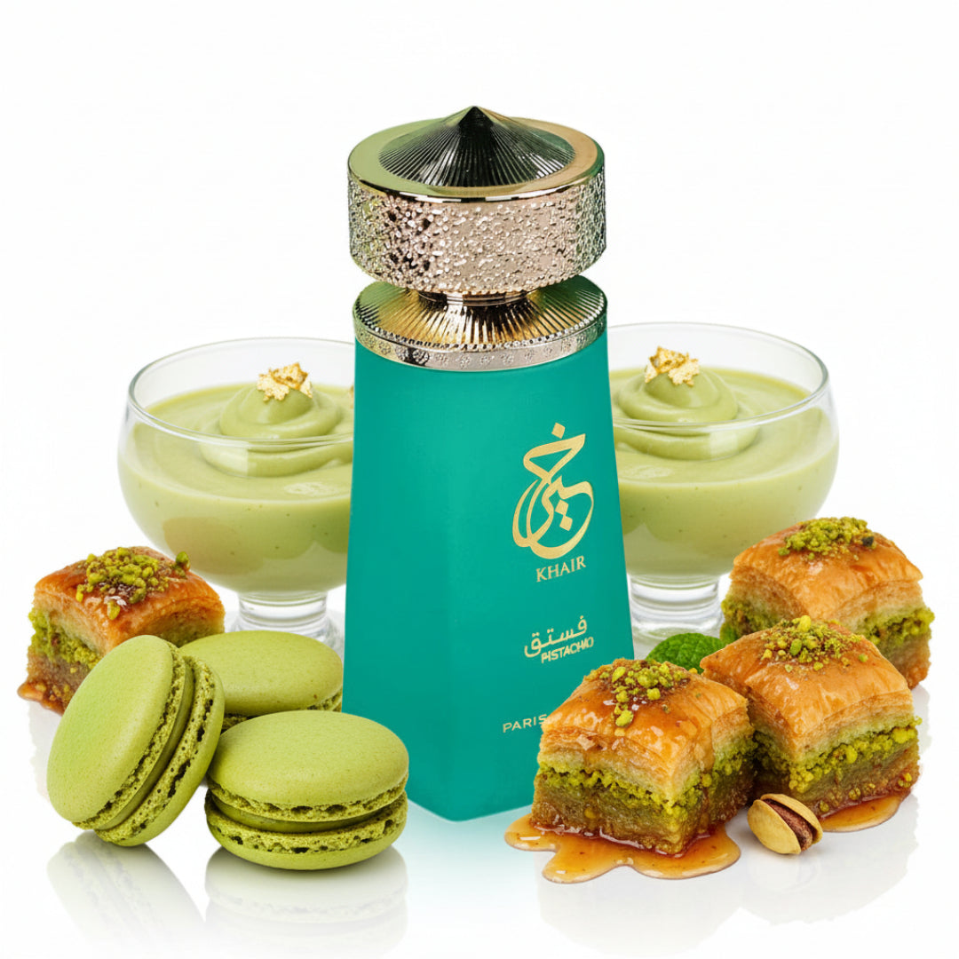 Khair Pistachio dengan dessert pistachio, vibe sweet premium Malaysia