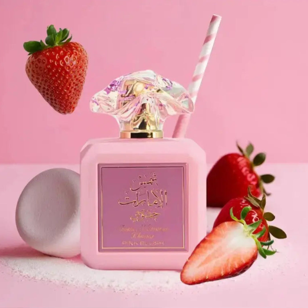 Pink Blush Shams Al Emarat Khususi Eau De Parfum Spray 100ML her Ard Al Zaafaran 