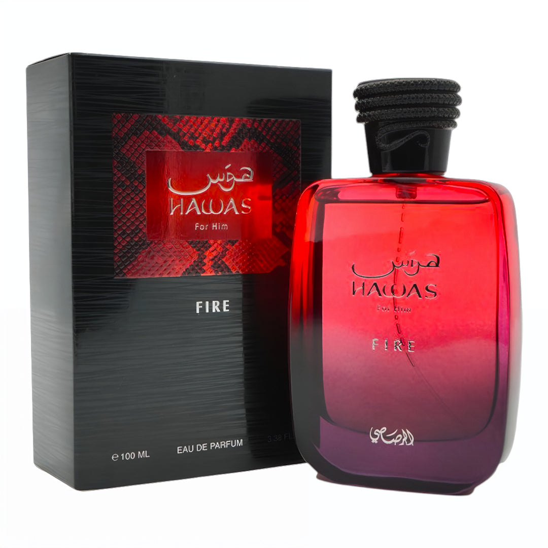 Hawas Fire Rasasi for women and men
