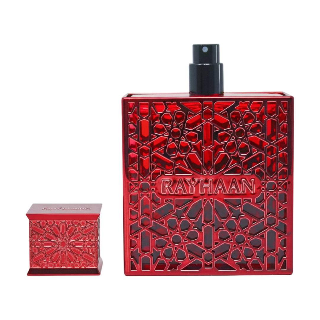 Minyak wangi lelaki Rayhaan Crimson &ndash; bau spicy woody masculine Malaysia