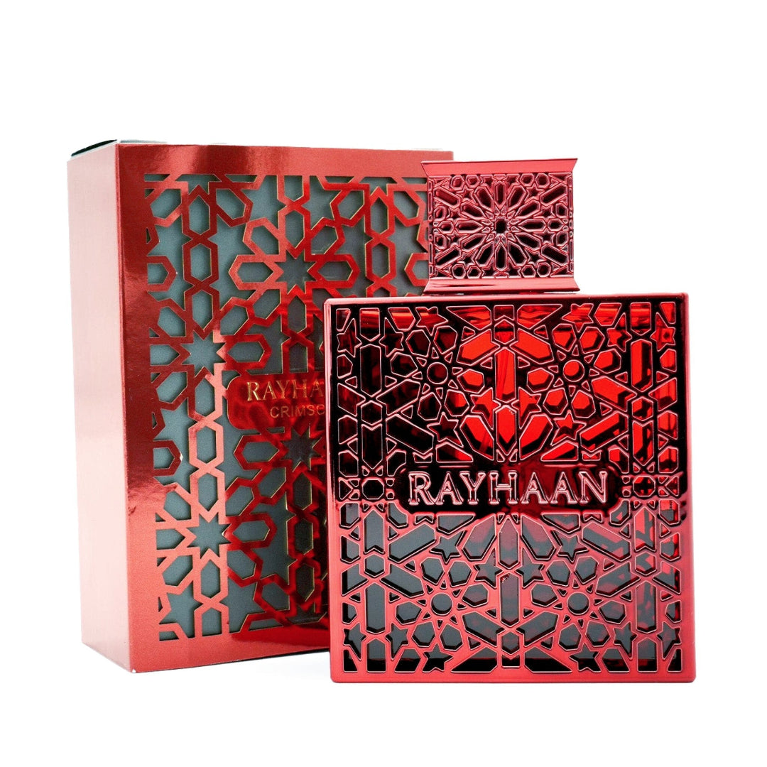 Rayhaan Crimson 100 ml &ndash; haruman lelaki warm woody bold Malaysia