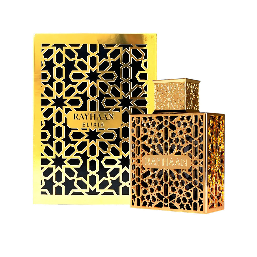 Rayhaan Elixir 100 ml &ndash; haruman lelaki warm woody fresh Malaysia