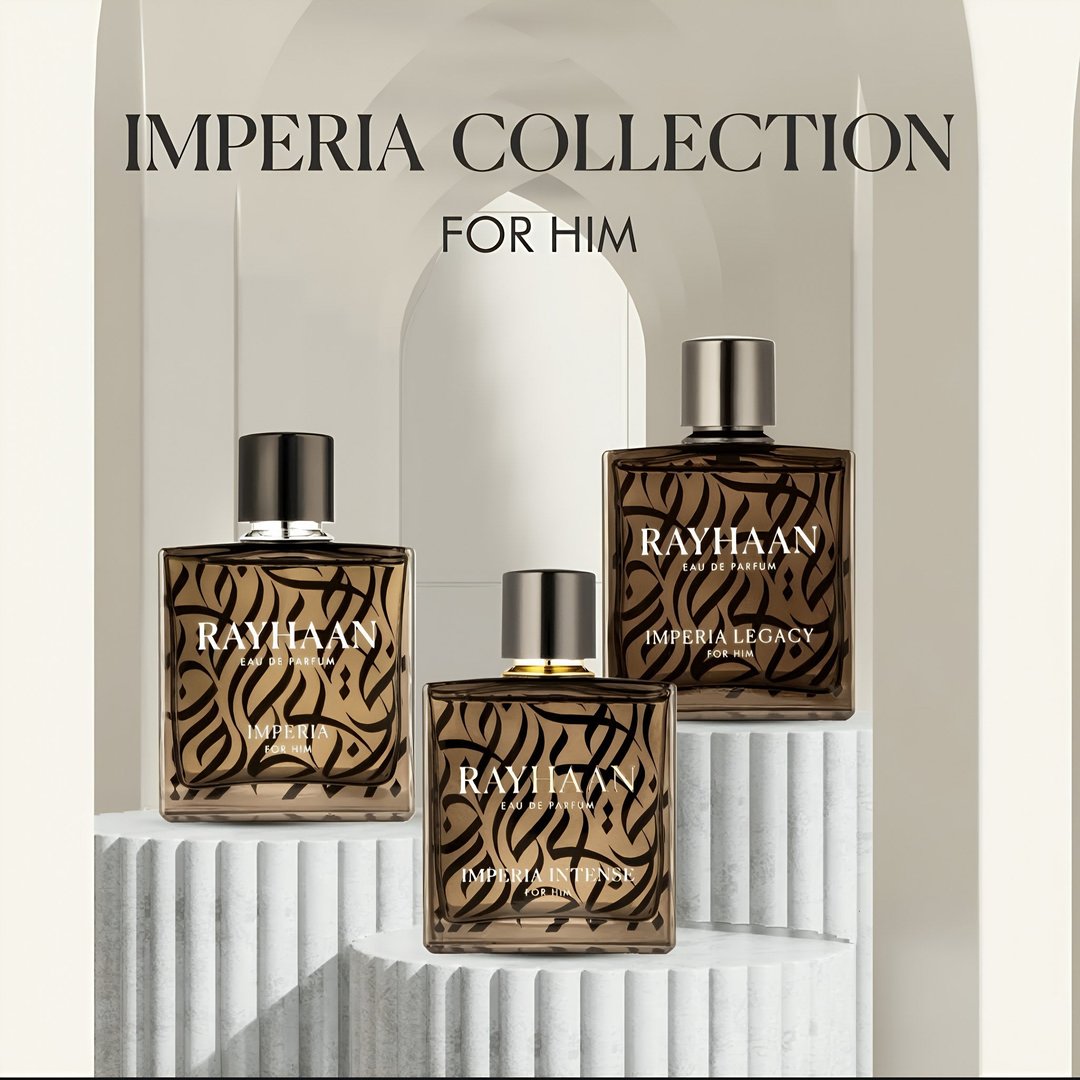 Rayhaan Rayhaan Imperia Collection &ndash; Imperia, Imperia Intense &amp; Imperia Legacy &ndash; 100ml EDP feature on homepage bottle - view 9 - Premium fragrance collection Malaysia